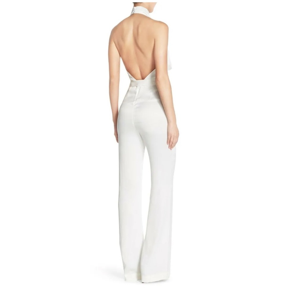 Misha Collection Delia Playsuit Jumpsuit in Ivory - Picture 3 of 3